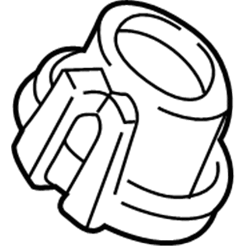 Mopar 4439078 Socket, Black, Front