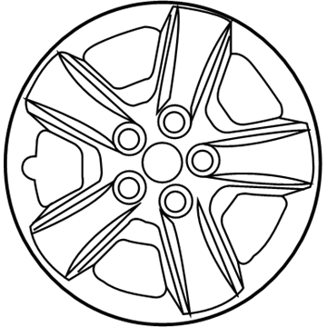 Dodge MR641144 Wheel Cover