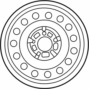 2002 Chrysler Sebring Spare Wheel - MB929941