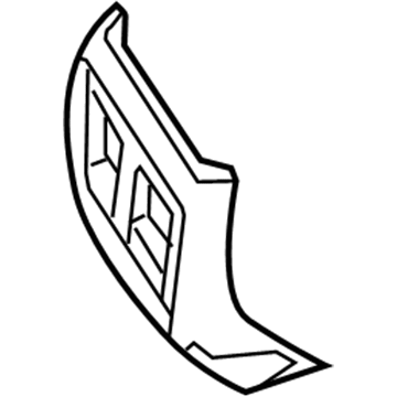 Jeep 1TL43DX9AA Rear Panel Trim