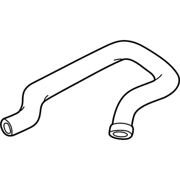 2004 Jeep Wrangler Radiator Hose - 52080030AD