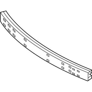 Chrysler 68100209AE Impact Bar