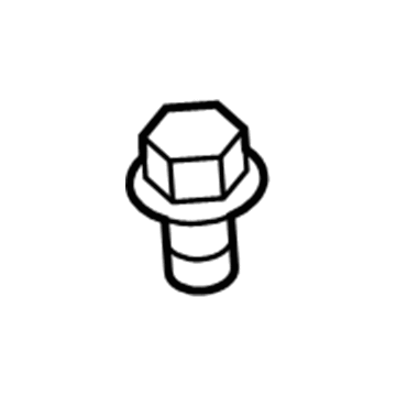 Chrysler 6509481AA Bumper Cover Screw