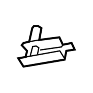 Chrysler 68060196AA Muffler & Pipe Rear Bracket