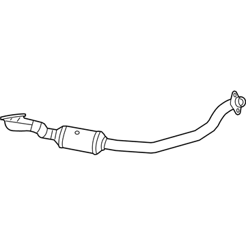 Dodge 68038391AH Converter & Pipe