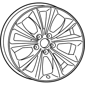 Chrysler Spare Wheel - 1WM46DD5AA