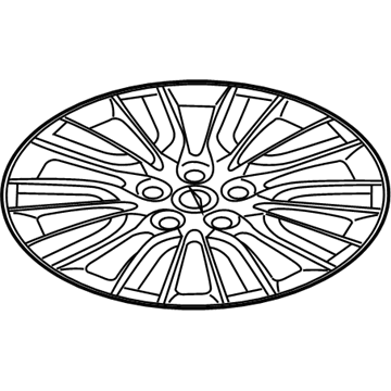 Chrysler 1VT39GSAAA Wheel Cover