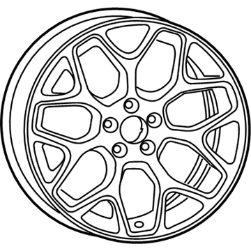 Chrysler Spare Wheel - 1WM48AAAAB