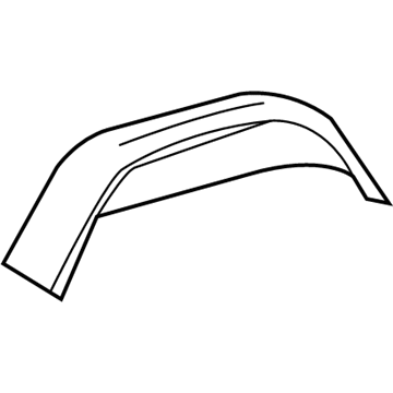 Dodge 68008346AA Wheelhouse Panel