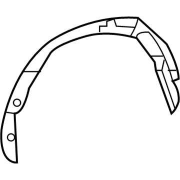 Dodge 68009351AA Inner Wheelhouse