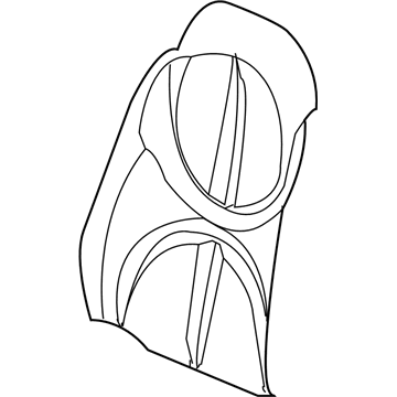 Dodge WK871DVAA Seat Back Cover