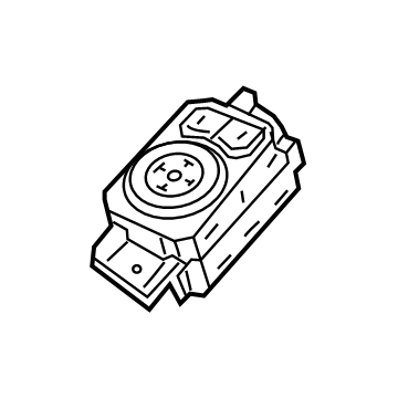 Jeep Mirror Switch - 68341434AB