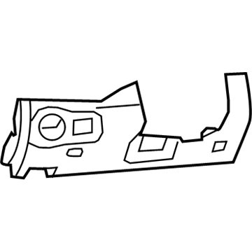 Dodge 5RX03DX9AA Knee Bolster