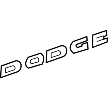 Dodge 5303637AA Nameplate