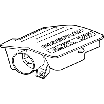 Chrysler 53032888AF Resonator