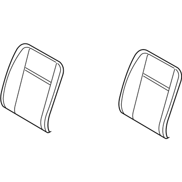 Dodge 1FE901D5AA Seat Back Cover