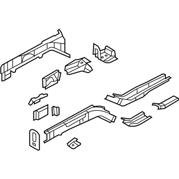 Dodge 5076004AI Lower Rail Assembly