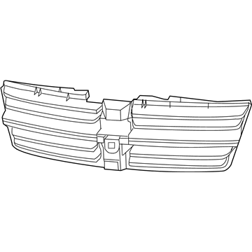 Dodge 5113126AA Grille