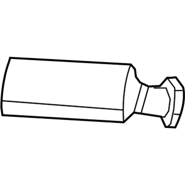 2007 Jeep Grand Cherokee Exhaust Pipe - 52124922AA