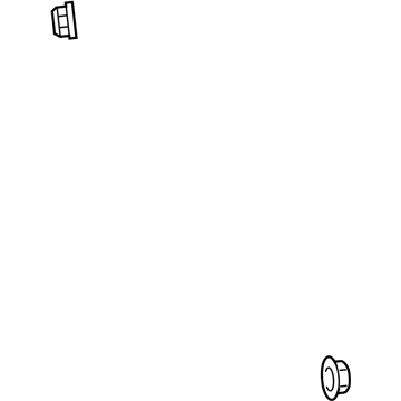 Ram 6104720AA Lower Control Arm Nut