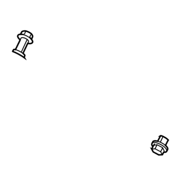 Ram 6509206AA Upper Control Arm Bolt