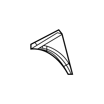 Mopar 68257856AB Bezel, Front Upper Passenger Side