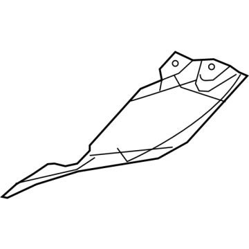 2025 Ram 3500 Exhaust Heat Shield - 68593507AA