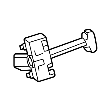 Dodge Door Check - 68589644AA