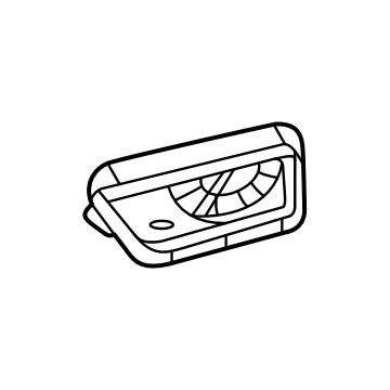 Dodge Charger Daytona Door Handle - 7LV04SSEAA