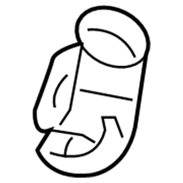 Chrysler 6035358 Return Hose Clip