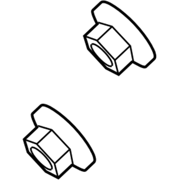 Dodge 6101443 Mirror Nut