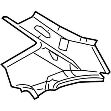 Mopar 5074087AB Pillar Reinforcement, Upper Driver Side Mopar 5074087AB Pillar Reinforcement, Upper Driver Side