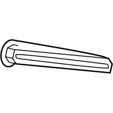 Jeep 6510007AA Retractor Assembly Nut