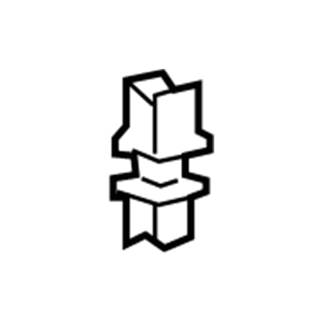 Chrysler J4007456 Support Rod Clip