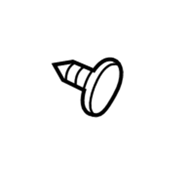 Chrysler 6504135 Retainer, Hood Air Vent