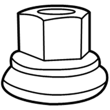 Ram 6509422AA Wheel Nut