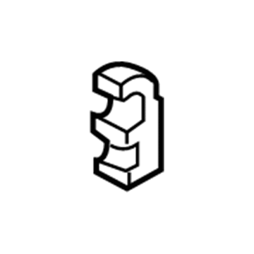 Dodge 6035358 Oil Cooler Tube Clip