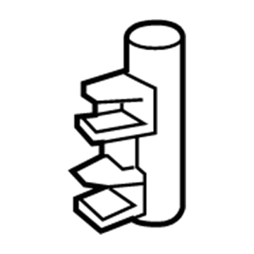 Dodge 52079789AB Oil Cooler Tube Clip