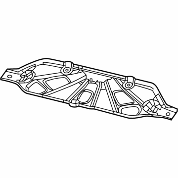 Jeep 57008364AA Muffler With Tail Pipe Heat Shield