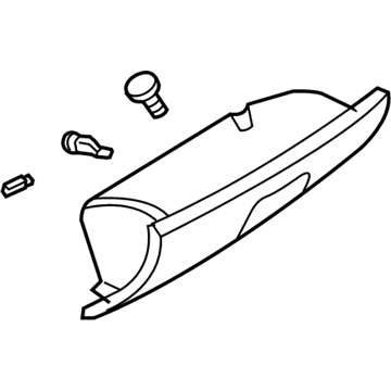 Dodge MR641695 Glove Box