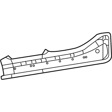 Jeep 68244108AD Rocker Reinforcement