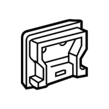 Dodge 5123763AA Lower Cover Bezel