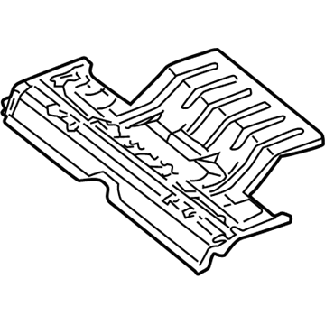 Chrysler 4580034AF Center Floor Pan