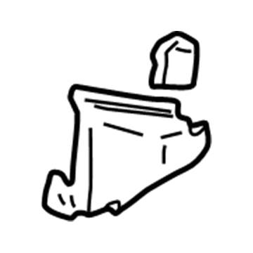 Chrysler 4580336AB Reinforcement