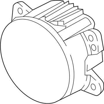 Jeep 68081399AB Fog Lamp Assembly