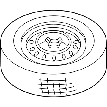 Jeep 52080311AA Spare Wheel