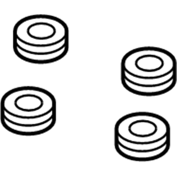 Dodge 5014754AA Air Shield Spacer