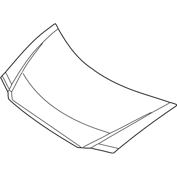 Dodge 4860455AG Hood