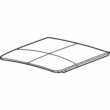 Jeep 68566890AA Sunroof Glass