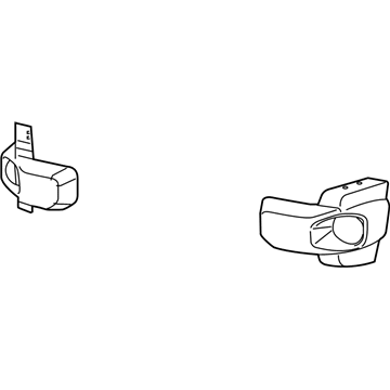 Jeep 68295558AA Fog Lamp Bezel